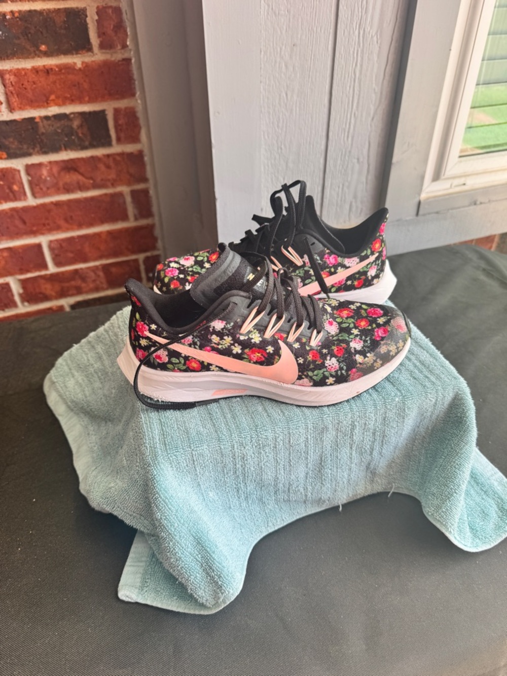 Nike Air Zoom Pegasus Black Floral